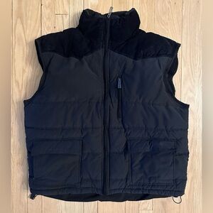 Whispering Smith Men’s Western Quilted Black Vest, Size XXL